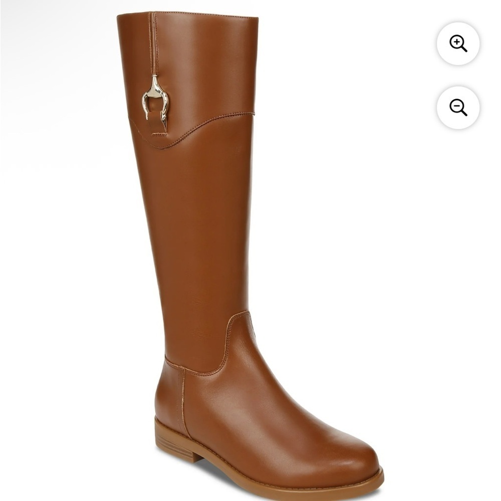 Giani Bernini Tan Over the Knee Boots